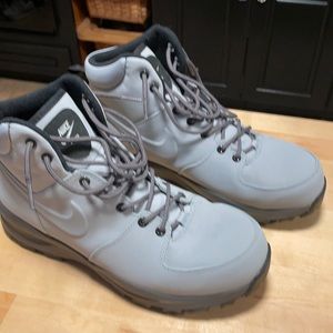 Nike gray boots